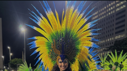 FOTO: Veronika Lálová na karnevalu v Riu.