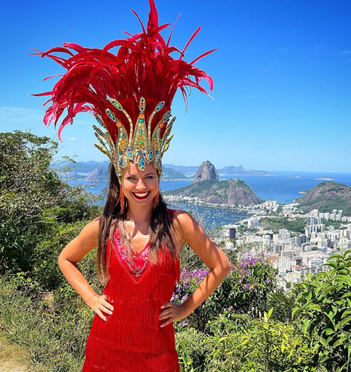 Veronika Lálová na karneval jezdí každoročně. 