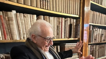 FOTO: Režisér Martin Scorsese je v Praze.