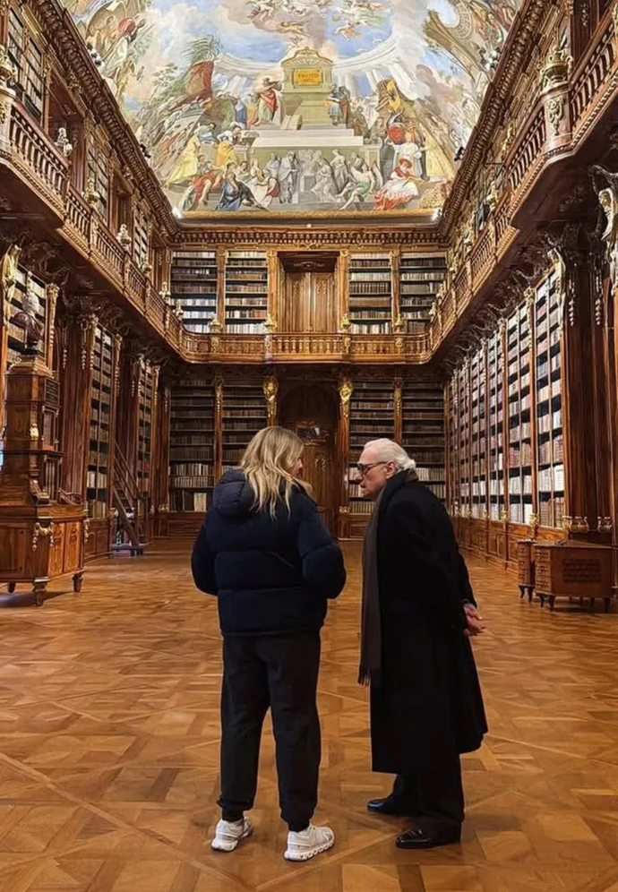 Martin Scorsese natáčí v Praze. 