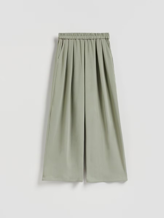 Kalhoty se širokými nohavicemi, Reserved, 599 Kč