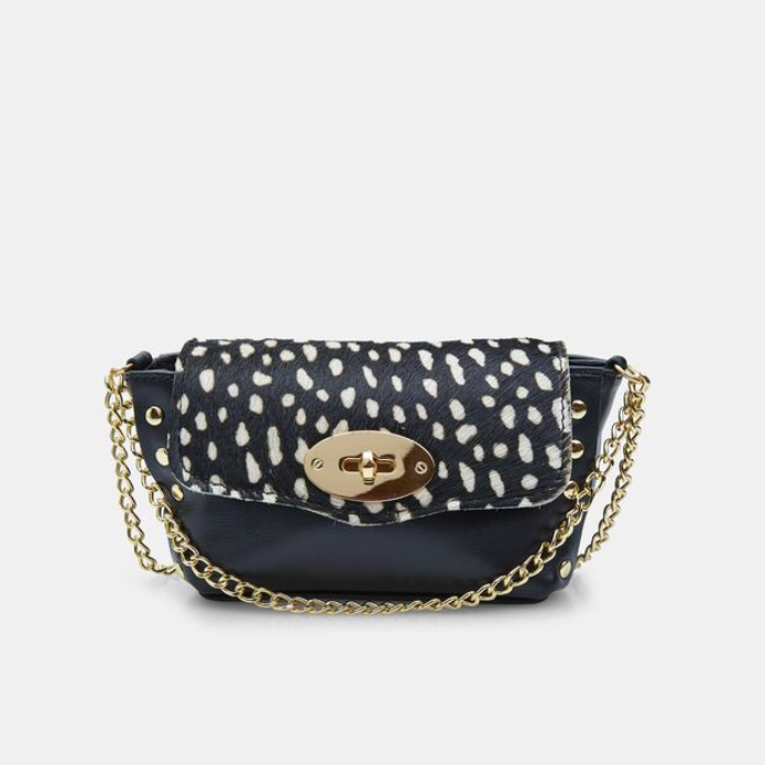 Mini kožená kabelka s řetízkem, Baťa, 799 Kč