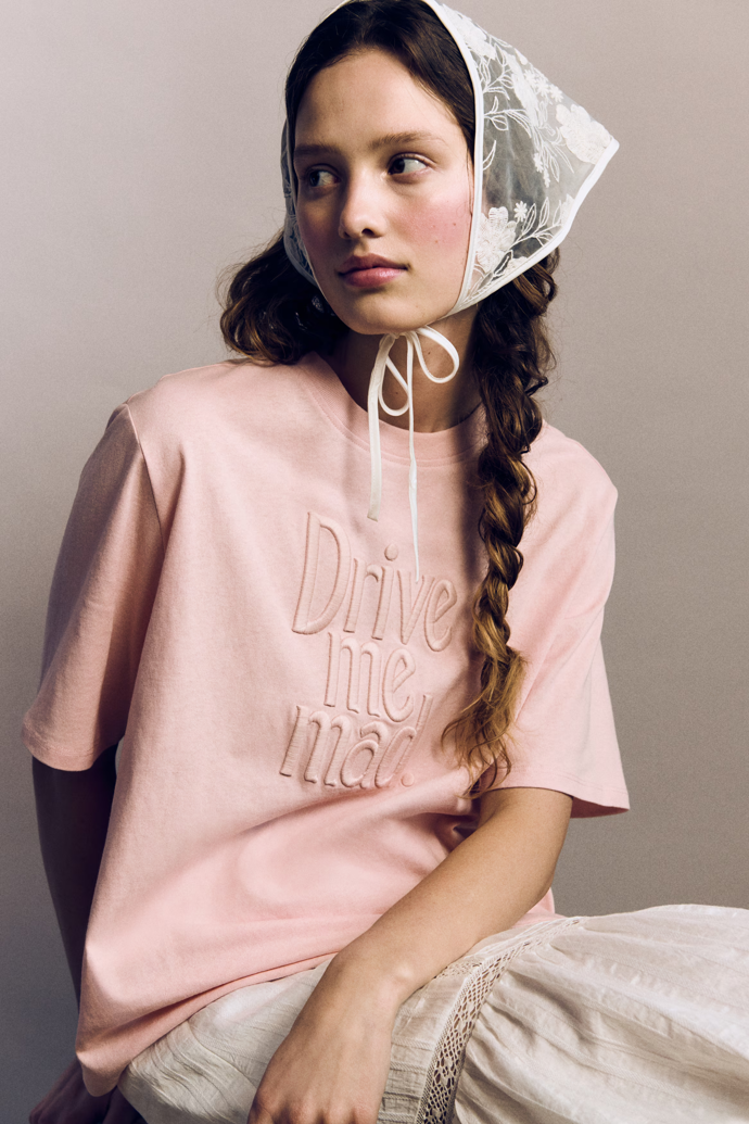 Tričko s výšivkou, H&M, 439 Kč