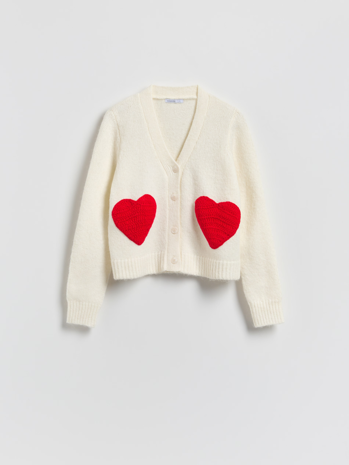 Kardigan s výšivkou, Reserved, 899 Kč