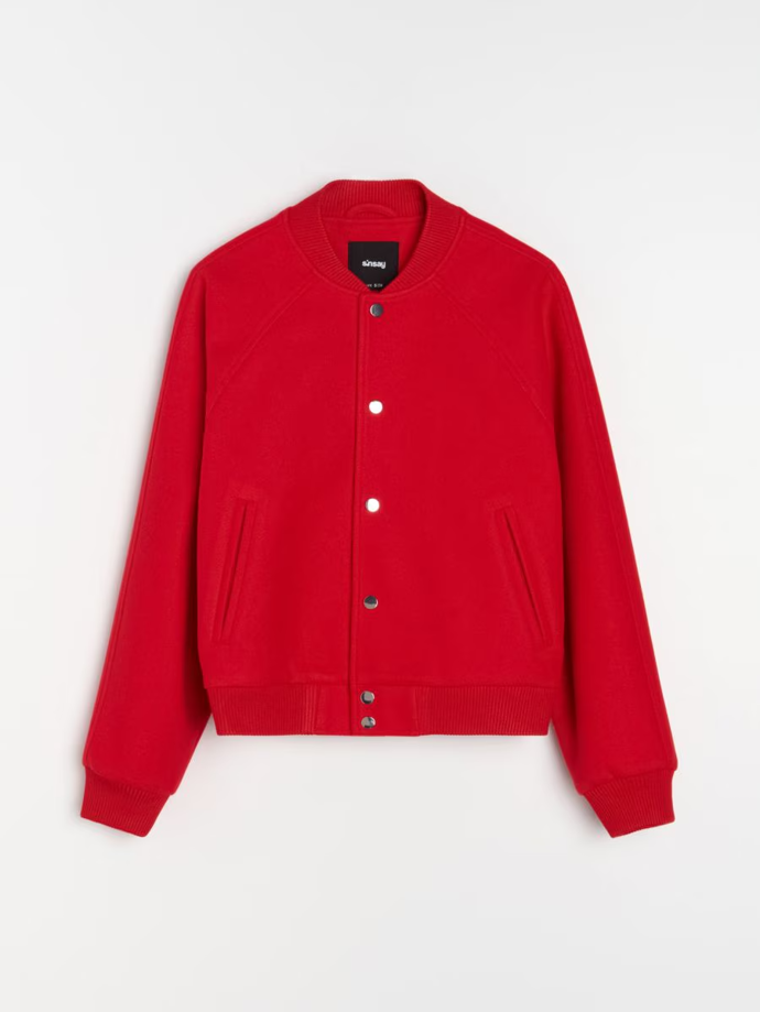 Bomber bunda s kapsami, Sinsay,479 Kč