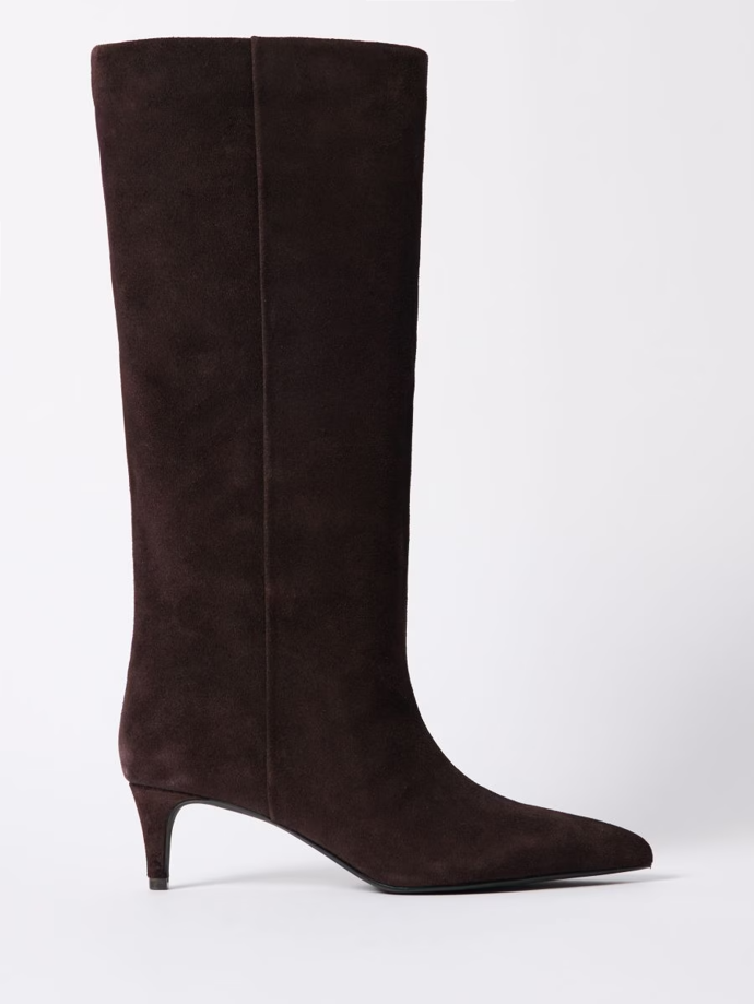 Kožené kozačky po kolena, Mohito, 2099 Kč