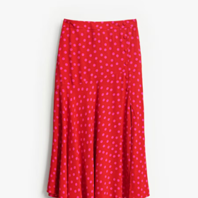 Puntíkovaná midi sukně, Mohito, 699 Kč