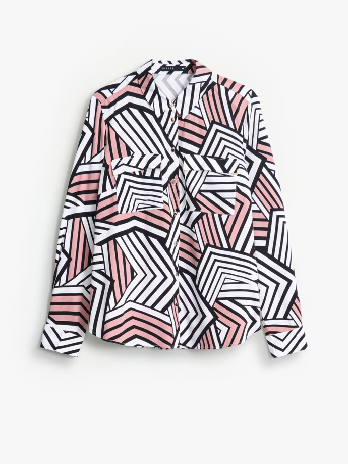 Košile s vysokým podílem viskózy, Mohito, 549 Kč