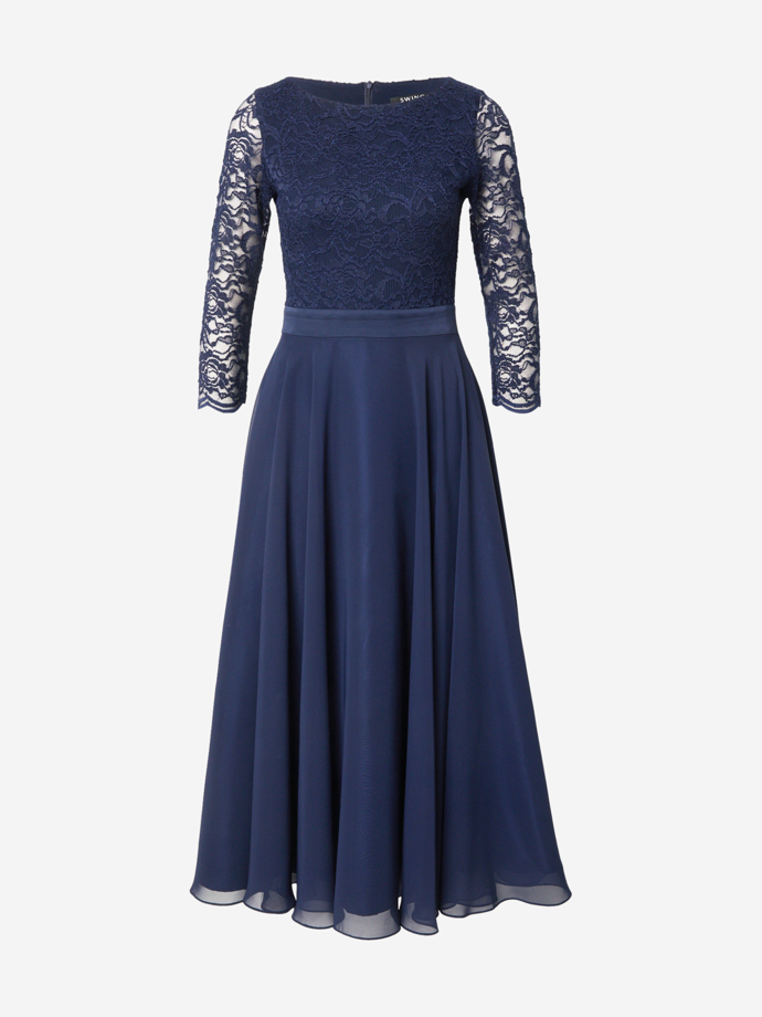 Šaty s kulatým výstřihem, SWING, 4199 Kč