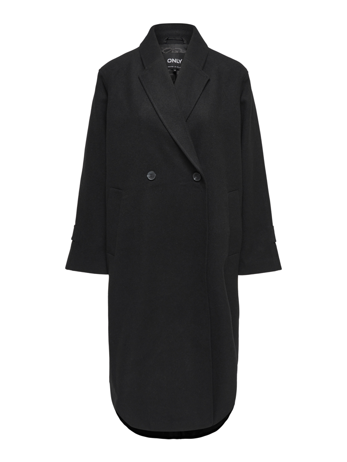 Dámy po čtyříctce často sázejí na nadčasovou eleganci s promyšlenými detaily. A právě v takovém duchu se může nést i šik outfit na svátek zamilovaných, ve kterém jsme pro vás vybrali: Oversize kabát s příměsí vlny, ONLY, 2299 Kč