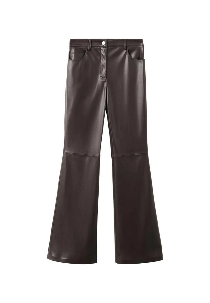 Kožené kalhoty, Mango, 1299 Kč