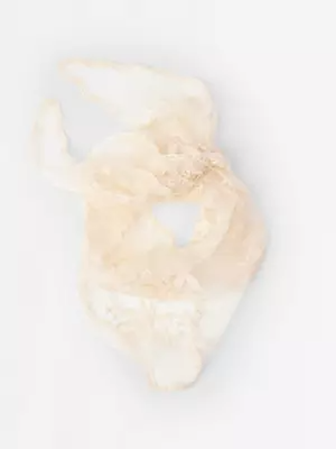 Šátek s krajkou, Lindex, 499 Kč