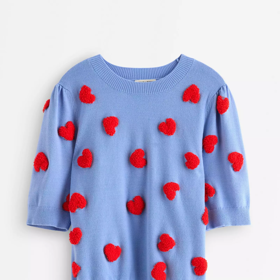 Pletený svetr s krátkým rukávem, Lindex, 999 Kč