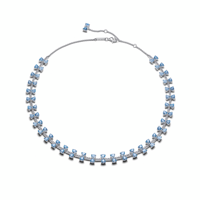 Náhrdelník Bridgerton Modrá mašle, PANDORA, 1 1099 Kč