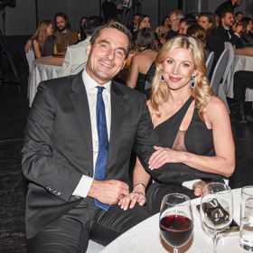 Roman Šebrle s partnerkou. 