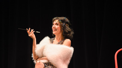 FOTO: Lucie Vondráčková byla půvabná.