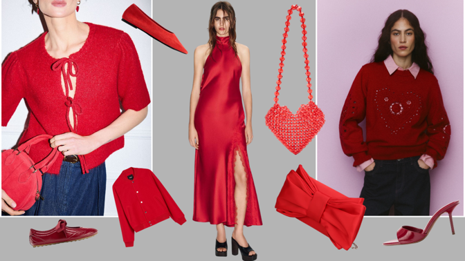 50x červená nejen na Valentýna: Vsaďte na barvu, která má sílu změnit celý outfit