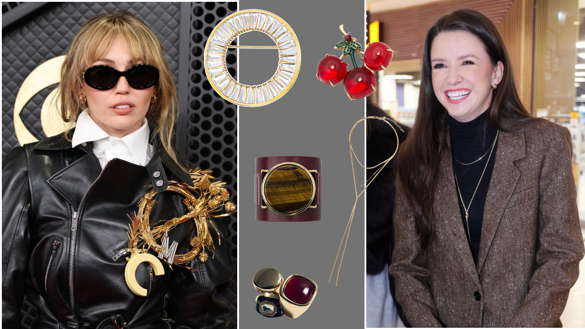 Šperky roku 2026: Brož, dlouhý náhrdelník a masivní ozdoby rukou