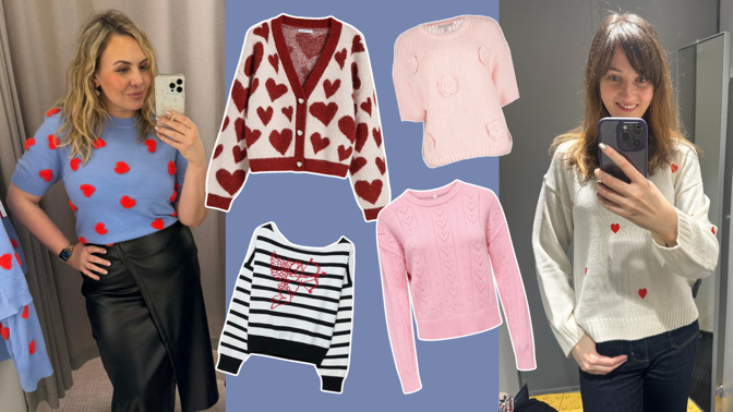 Redakce Lifee na lovu v obchodech: Našli jsme ty nejroztomilejší svetry nejen na Valentýna