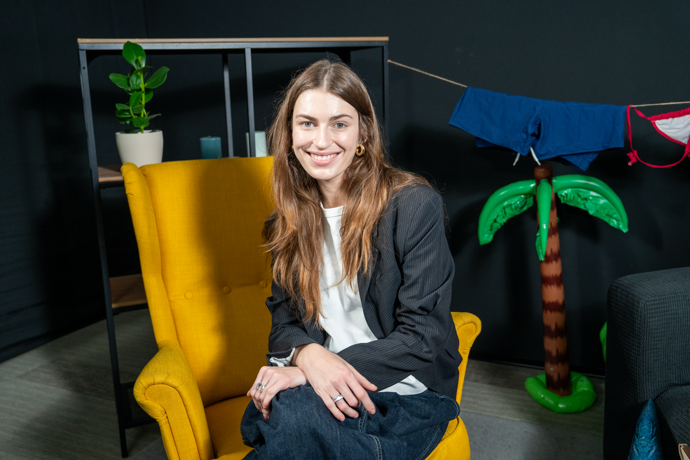 Simona Kirchnerová v podcastu Outsider a Insider.