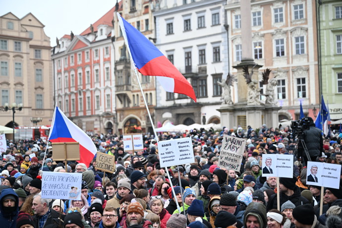 Demonstrace Milion chvilek pro demokracii.