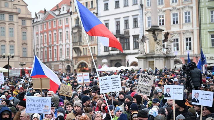 Demonstrace Milion chvilek pro demokracii.