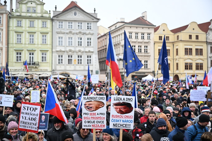 Demonstrace Milion chvilek pro demokracii.