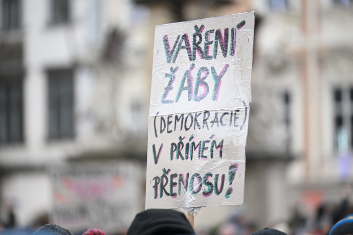 Demonstranti mají jasno.