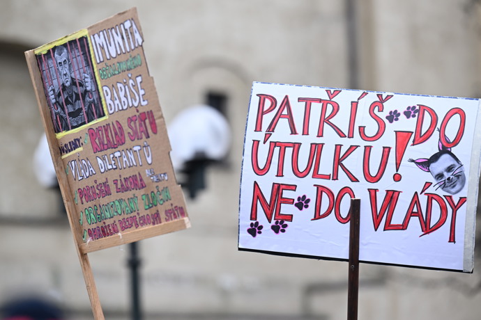 Demonstrace Milion chvilek pro demokracii.