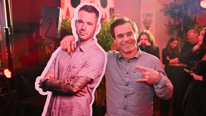 FOTO: Vavřinec Hradilek si natáčení užil.