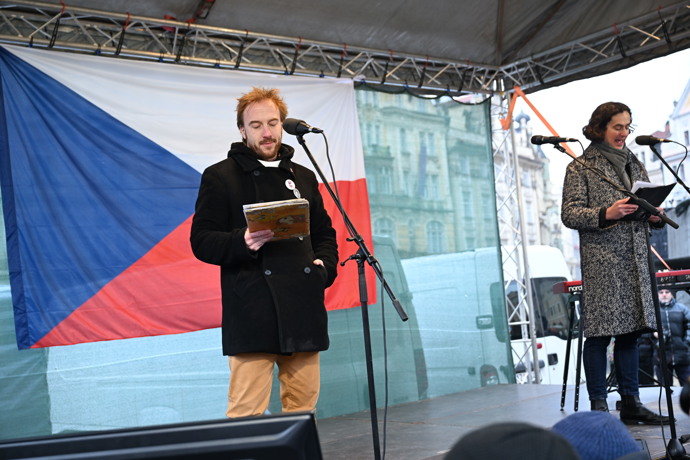 Demonstrace Milion chvilek pro demokracii.