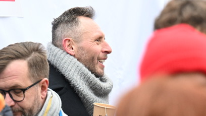 FOTO: Jan Tuna dorazil v dobré náladě.