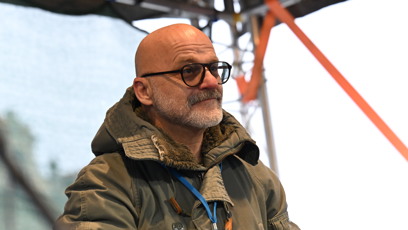 FOTO: Demonstrace Milion chvilek pro demokracii si nenechal ujít ani Hynek Čermák.