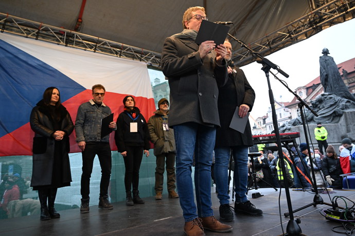 Známé tváře dorazili podpořit prezidenta Petra Pavla.