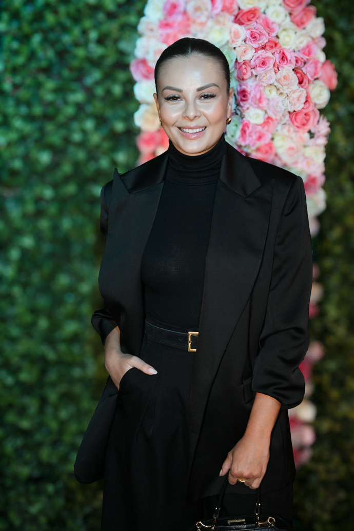 Monika Bagárová na tiskovce ke koncertu Onestage.