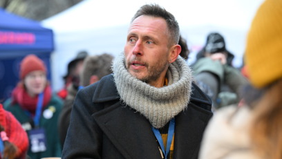 FOTO: Jan Tuna během demonstrace.