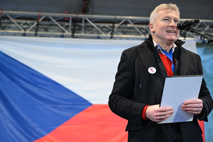 Demonstrace Milion chvilek pro demokracii. 