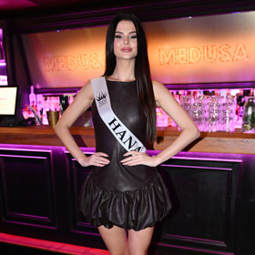 Hana Dědková na tiskové konferenci k TOP 20 Miss Czech Republic 2026.