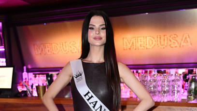 FOTO: Hana Dědková na tiskové konferenci k TOP 20 Miss Czech Republic 2026.