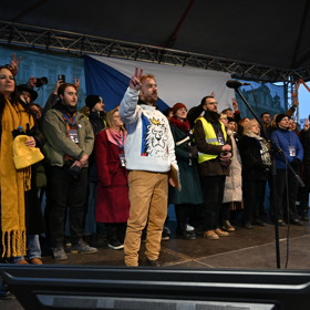 Demonstrace Milion chvilek pro demokracii.