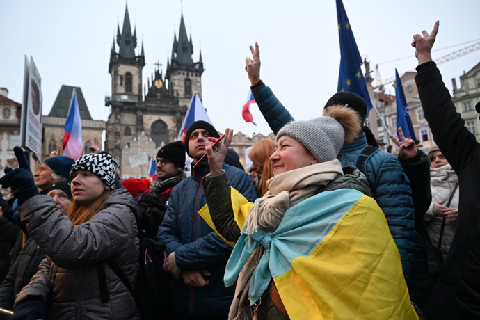 Demonstrace Milion chvilek pro demokracii. 