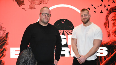 FOTO: Podnikatel Miloš a jeho trenér Roman Rossi.