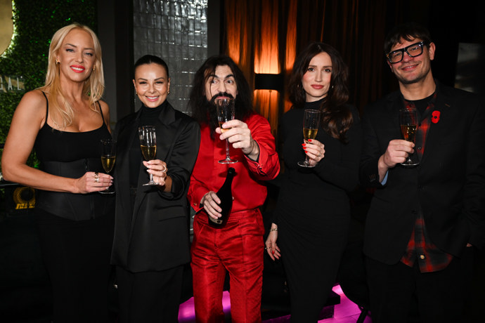 Kate Matl, Monika Bagárová, David Kraus a Elizabeth Kopecká. 