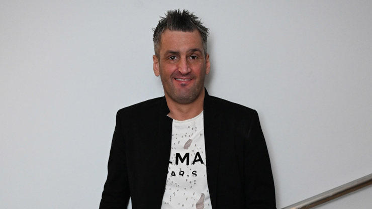 Martin Fenin zavítal do divadla. 