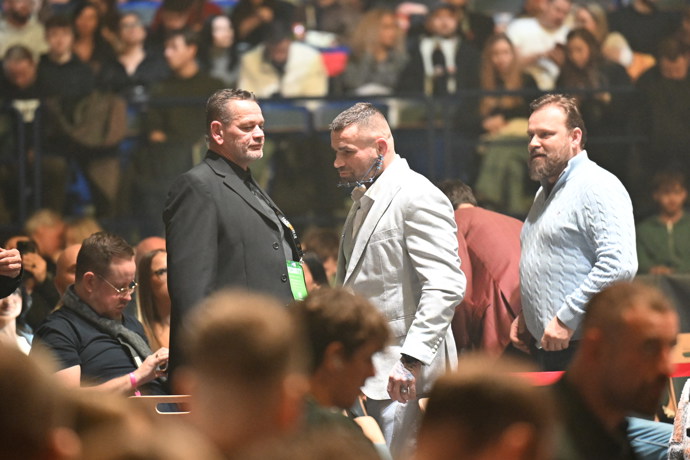 Karlos Vémola na Oktagonu v Ostravě.