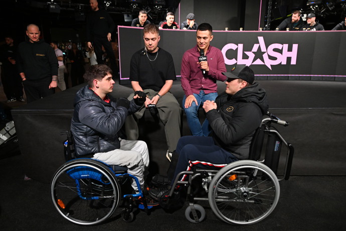 Zápas vozíčkářů na Clashi 15.