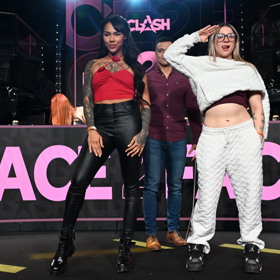 Angie Mangombe nastoupila do zápasu těhotná. 