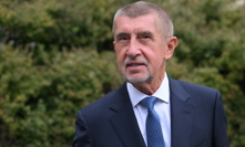 Andrej Babiš na oslavě Miloše Zemana.
