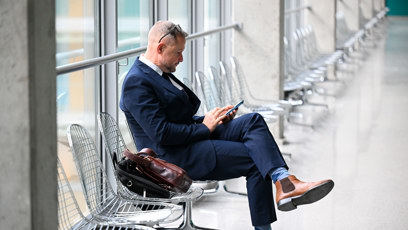 FOTO: Jan Souček u Obvodního soudu pro Prahu 4.