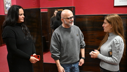 FOTO: Debata umělců a exministryně.